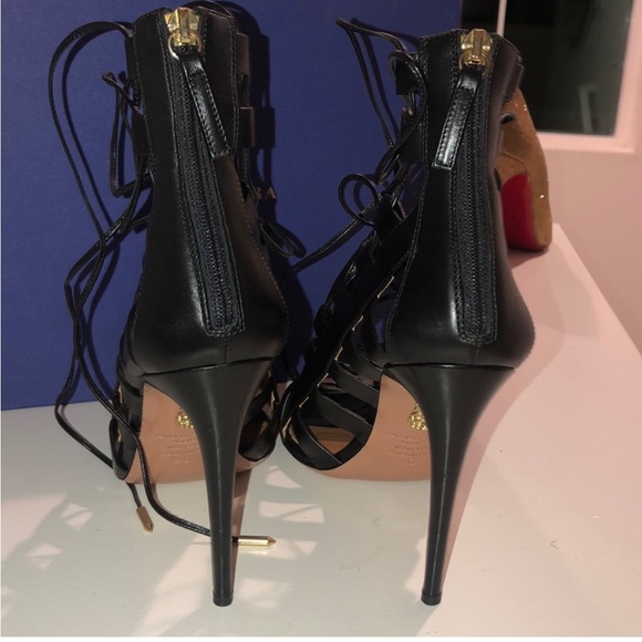 Aquazzura Amazon Lace Up Heels - Picture 4 of 8